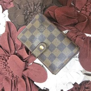 Authentic Louis Vuitton Damier Ebene Wallet